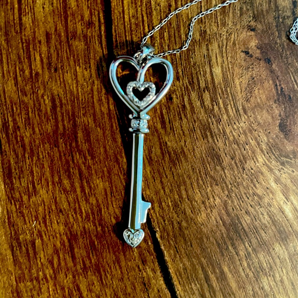 Antique Skeleton Key Necklance